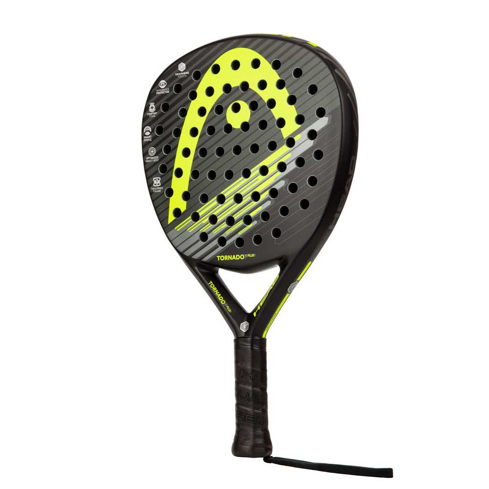 Head Racket Graphene Tornado Plus Padel Racket Schwarz von Head Racket