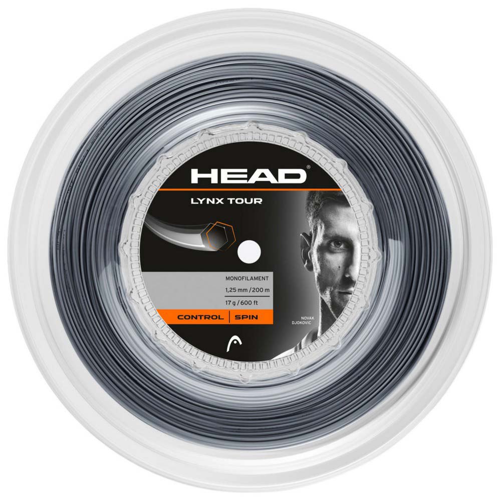 Head Racket Lynx Tour 200 M Tennis Reel String Grau 1.25 mm von Head Racket