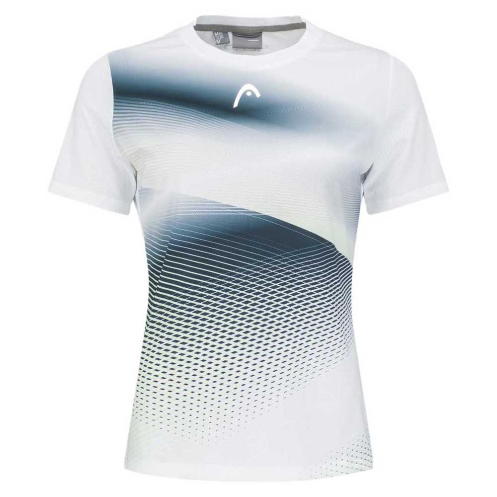 Head Racket Performance Short Sleeve T-shirt Weiß M Frau von Head Racket