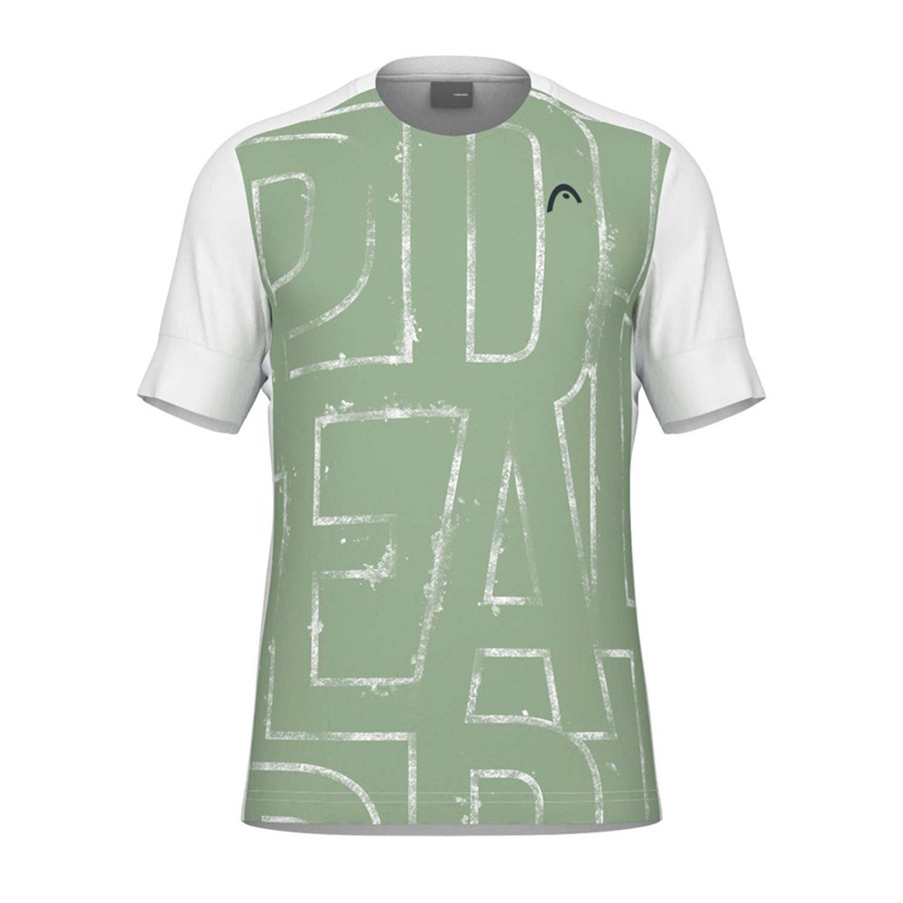 Head Racket Play Tech Ii Short Sleeve T-shirt Grün XL Mann von Head Racket