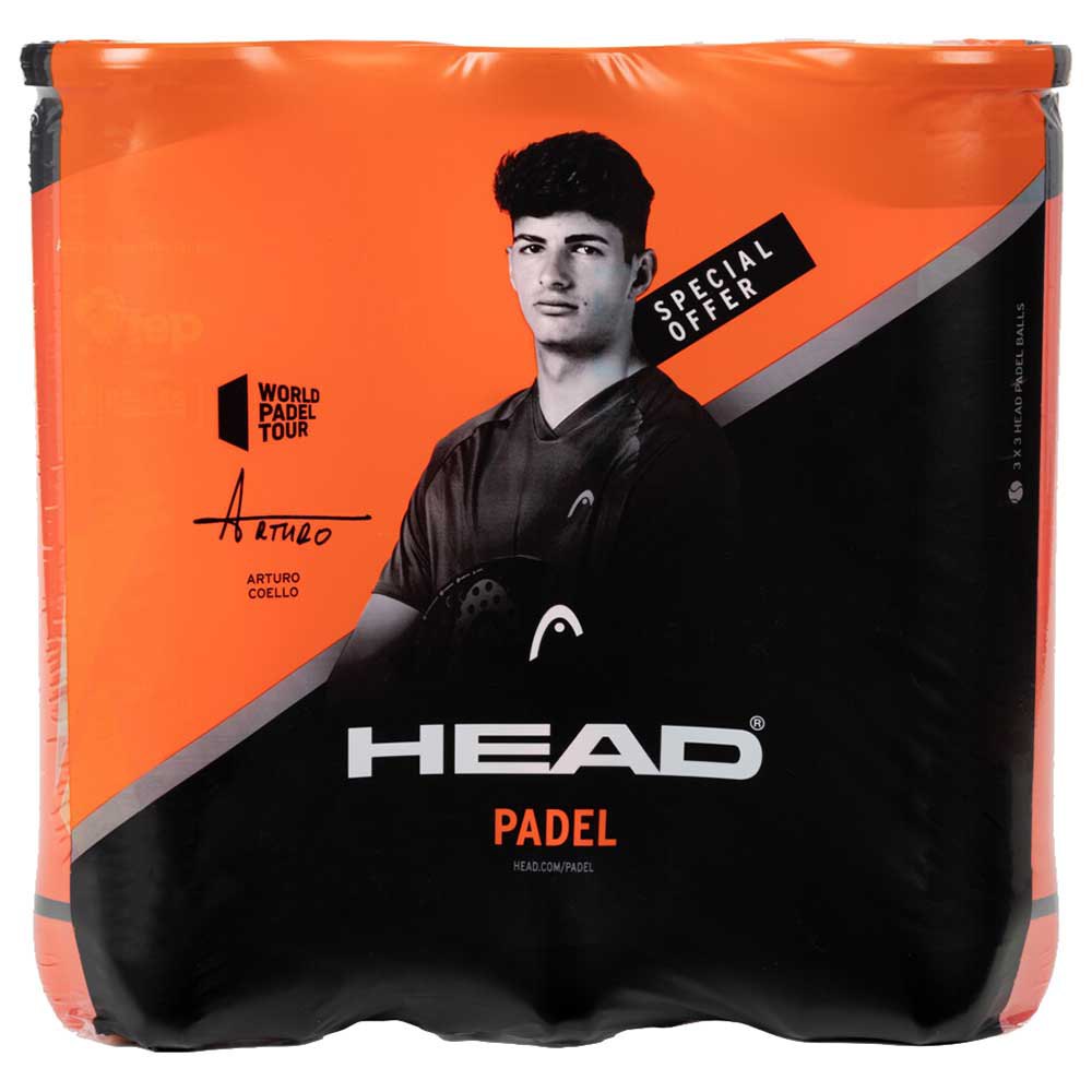 Head Racket Padel Balls Box Schwarz 8 x 3x3 Balls von Head Racket