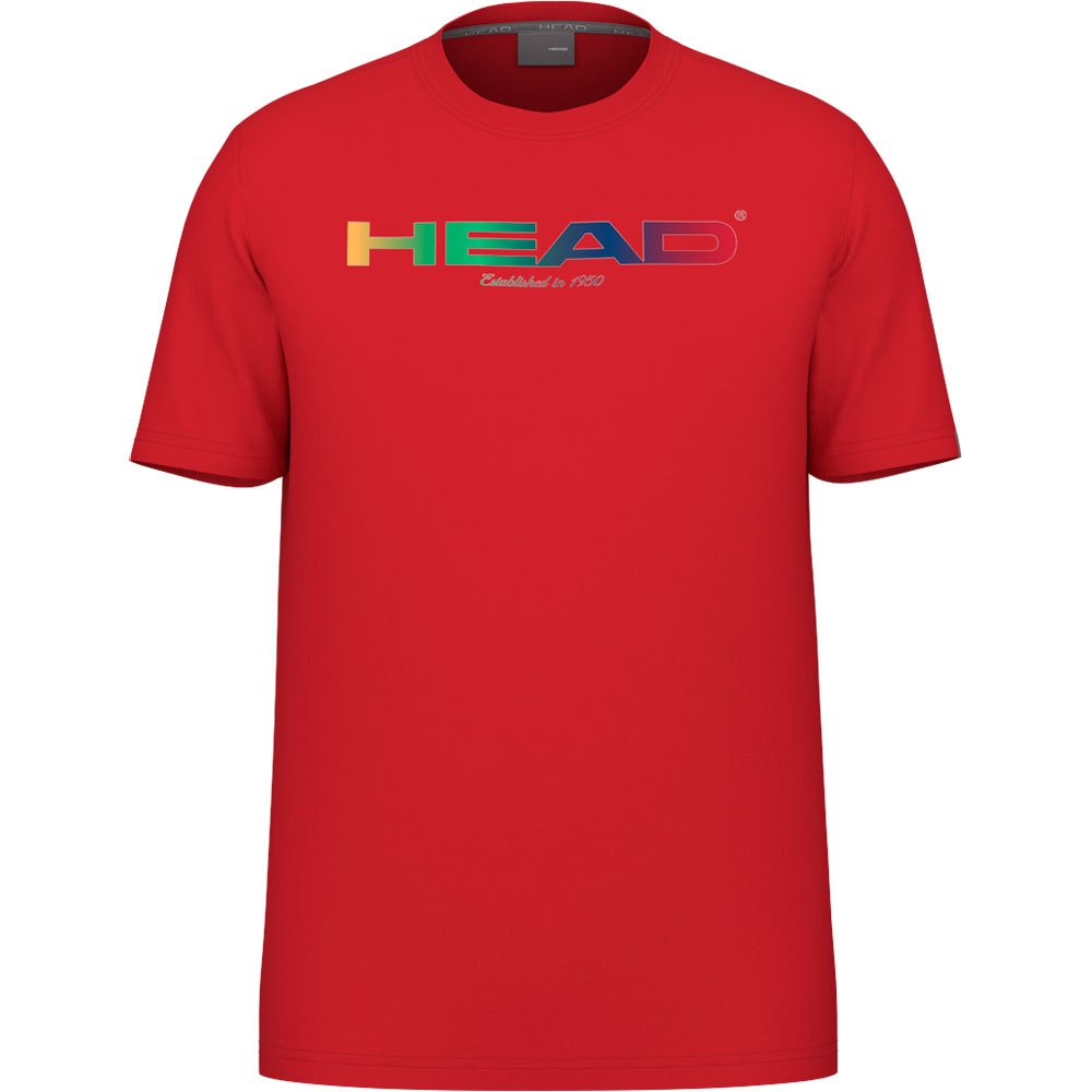 Head Racket Rainbow Short Sleeve T-shirt Rot L Mann von Head Racket