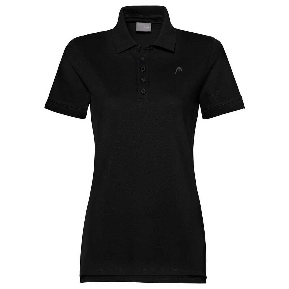 Head Racket Short Sleeve Polo Shirt Schwarz XS Frau von Head Racket