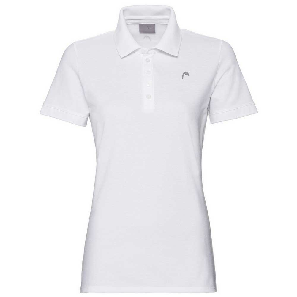 Head Racket Short Sleeve Polo Shirt Weiß M Frau von Head Racket