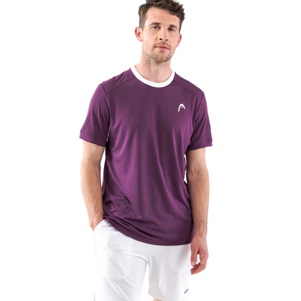 Head Racket Slice Short Sleeve T-shirt Lila XL Mann von Head Racket