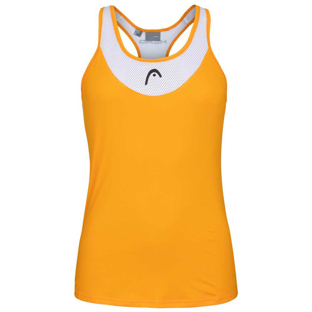 Head Racket Tenley Sleeveless T-shirt Orange XL Frau von Head Racket