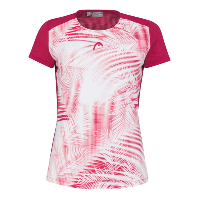Head Racket Tie-break Short Sleeve T-shirt Rosa XL Frau von Head Racket