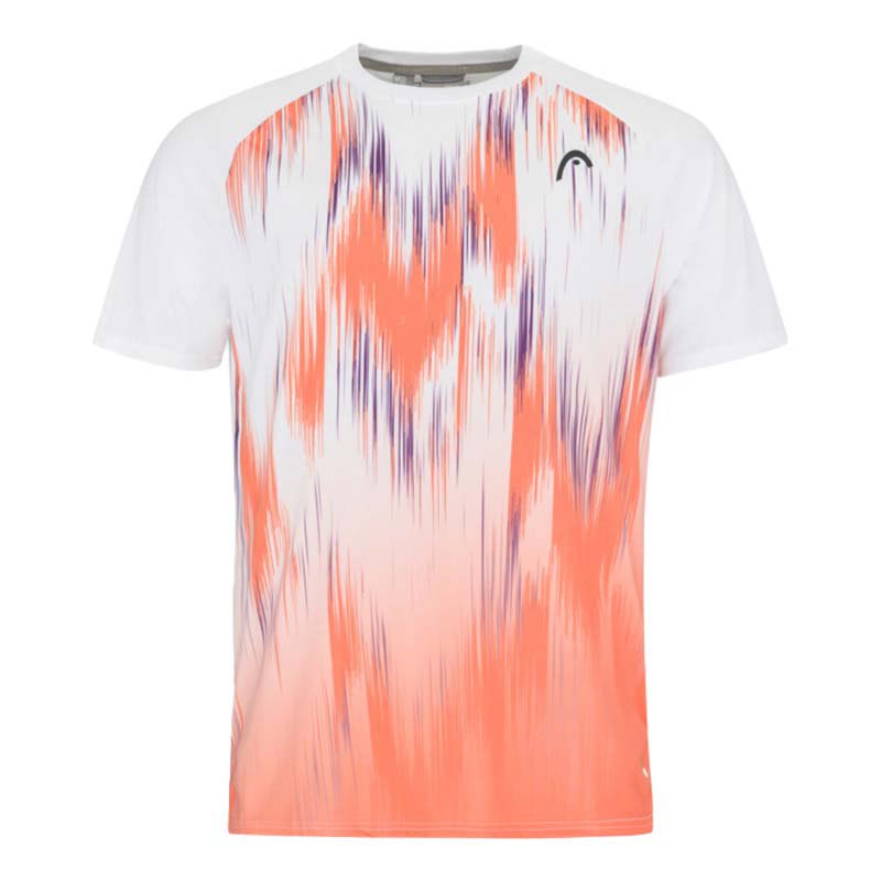 Head Racket Topspin Short Sleeve T-shirt Weiß,Orange L Mann von Head Racket