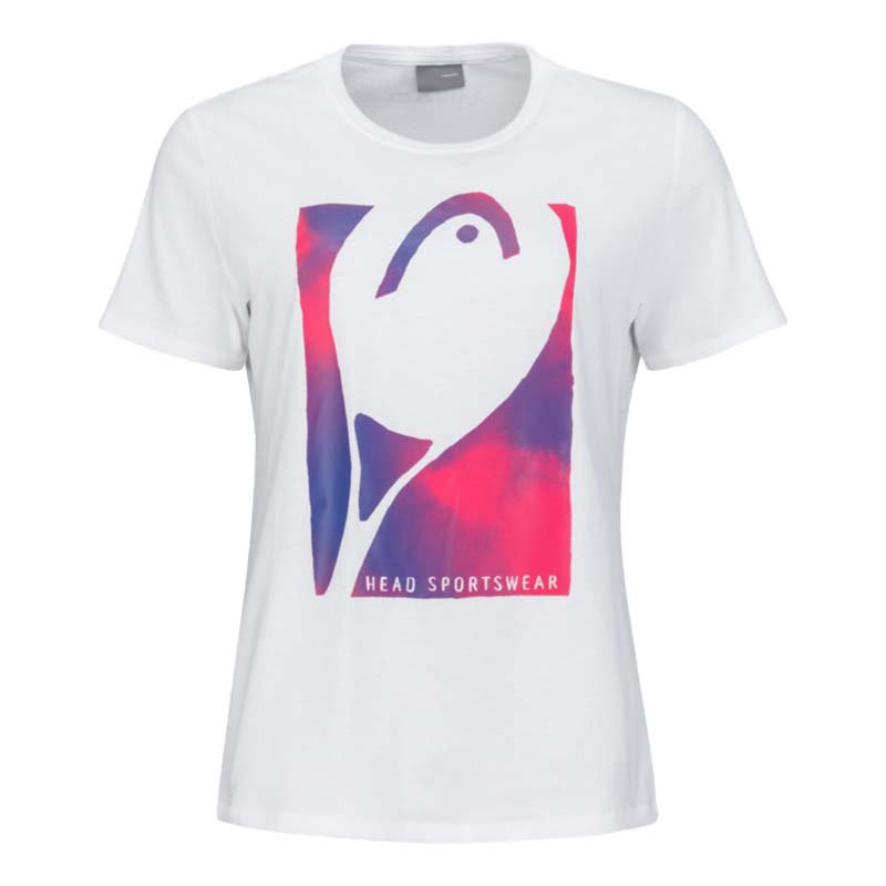 Head Racket Vision Short Sleeve T-shirt Weiß S Frau von Head Racket
