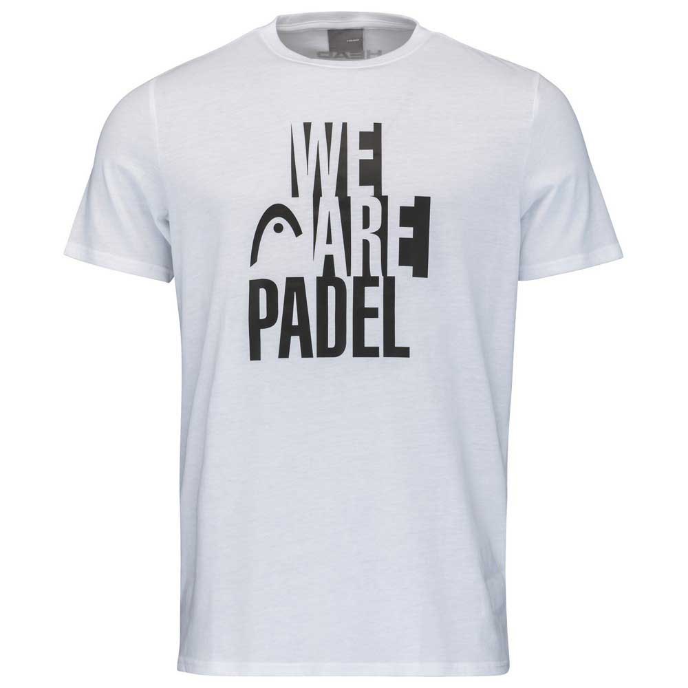 Head Racket Wap Bold Short Sleeve T-shirt Weiß S Mann von Head Racket