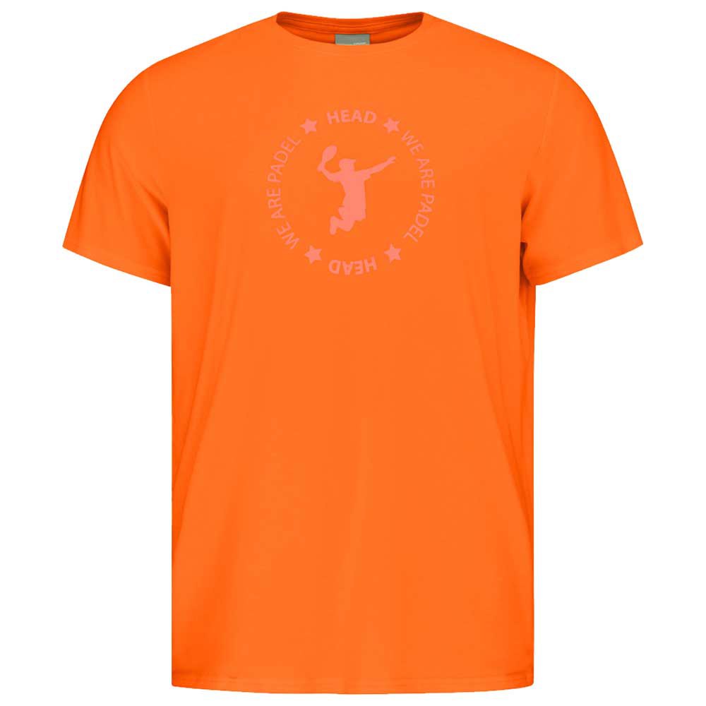 Head Racket We Are Padel Short Sleeve T-shirt Orange L Mann von Head Racket