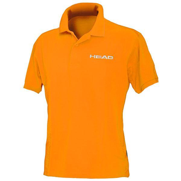 Head Swimming 459038 Short Sleeve Polo Orange M Frau von Head Swimming