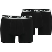 2er Pack HEAD Basic Boxershorts Herren black M von Head