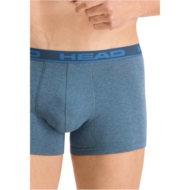 2er Pack HEAD Basic Boxershorts Herren blue heaven L von Head