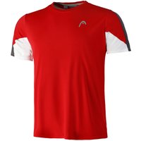 Head Club 22 Tech T-shirt Herren Rot - S von Head