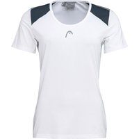 HEAD Club 22 Tech T-Shirt Damen in weiß, Größe: L von Head