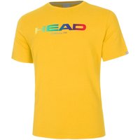HEAD Rainbow T-Shirt Herren in orange von Head