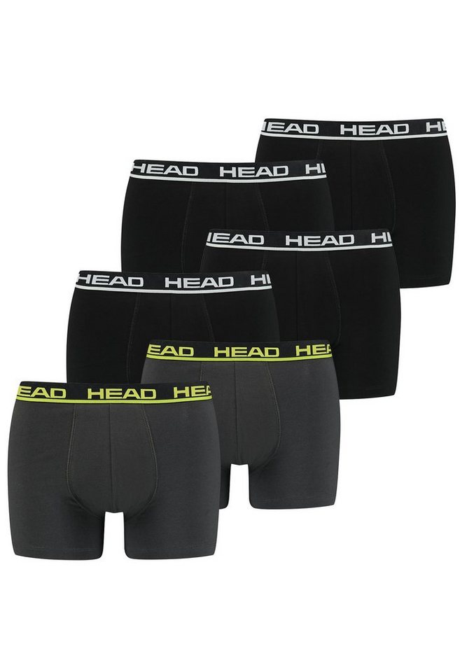 Head Boxershorts »Head Basic Boxer 6P« (Spar-Set, 6-St., 6er-Pack) von Head