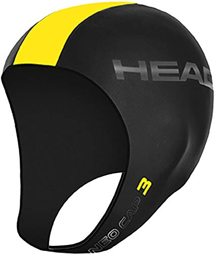 Head Neopren Cap Black/Yellow (SM) von HEAD