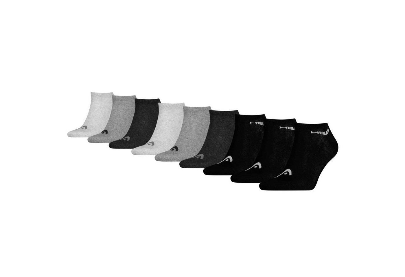 Head Sportsocken Unisex Sneaker Socken, 9-pack - PERFORMANCE von Head
