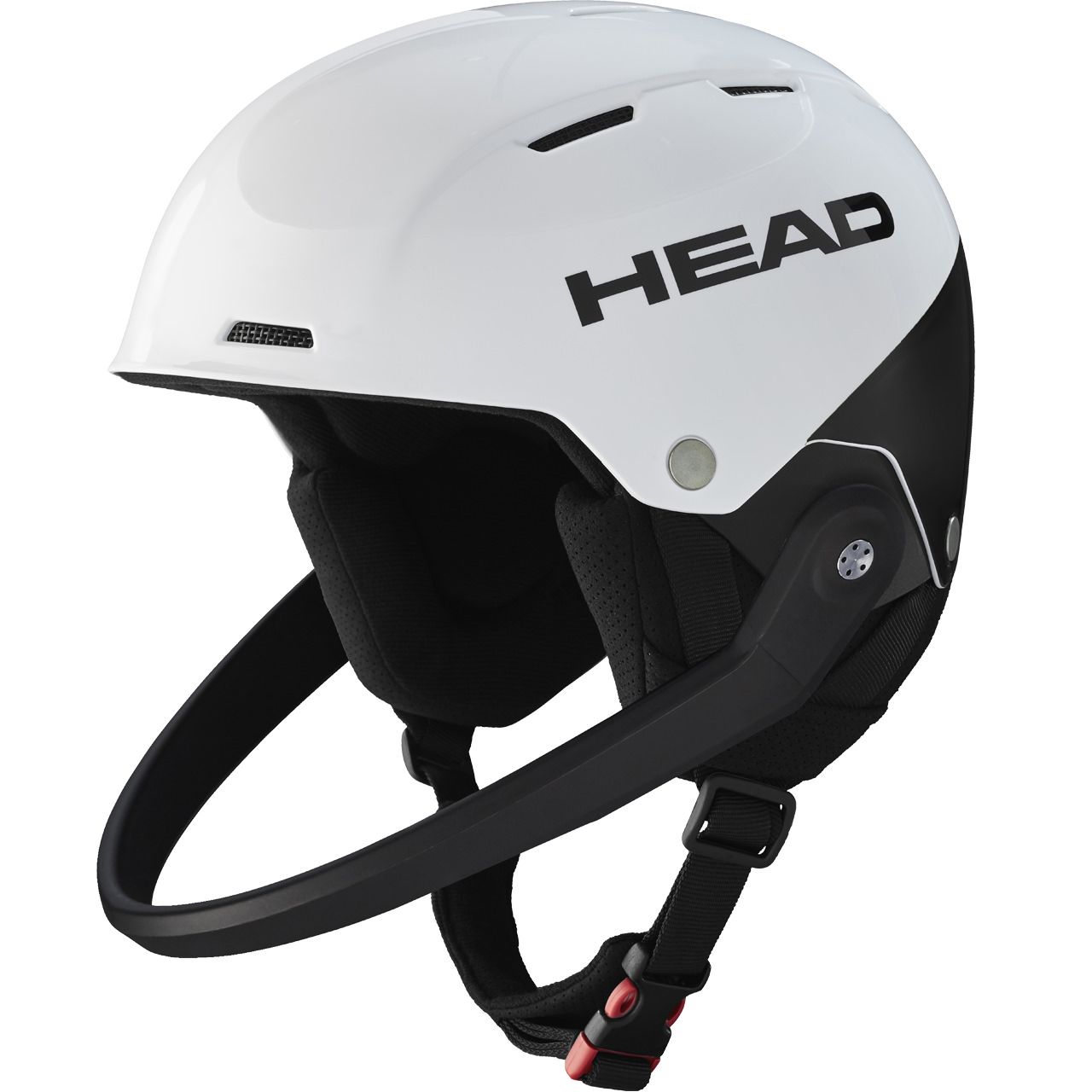 Head Team SL white/black + Chinguard von Head