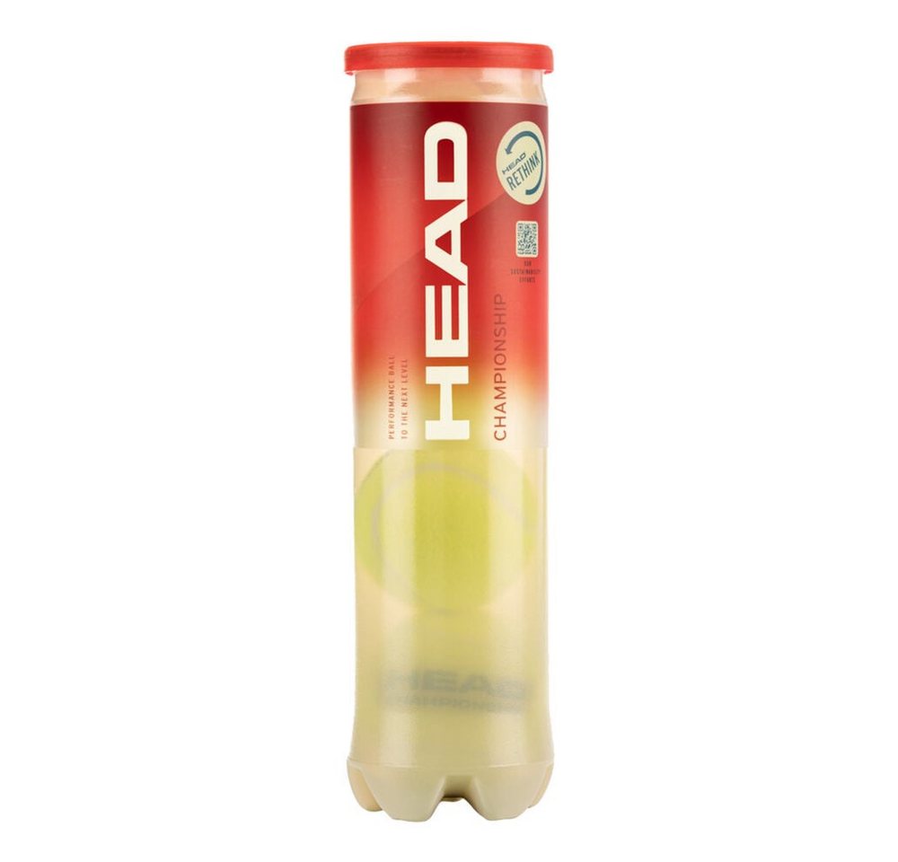 Head Tennisball Championship 4 Pack - Tennisball von Head