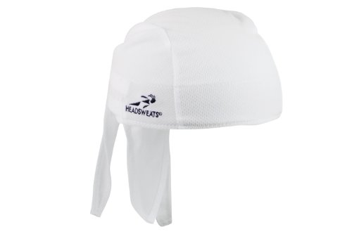 Headsweats Classic Bandana Piraten-Kopftuch, Weiß, One Size, 8800 801 von Headsweats