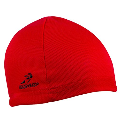 Headsweats Scullcap Beanie Laufmütze, Rot, One Size, 8804 803 von Headsweats
