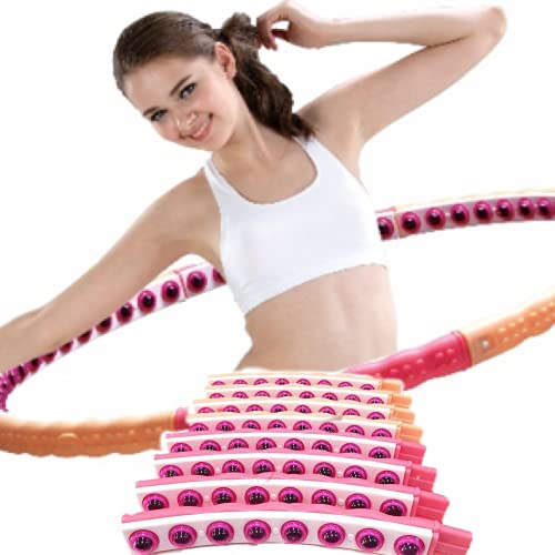 [NEU] S Passion Health Hoop (2.2 kg) Fitness Hula Hoop Reifen, 64 Massagenoppen von Health Hoop
