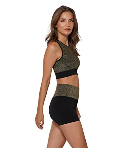 HEART and SOUL Top Circle Scratched Elements-Seamless, Damen-BH von HEART and SOUL