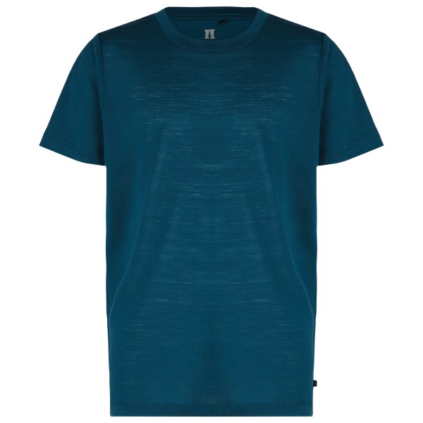 Heber Peak - Kid's MerinoMix150 PineconeHe. T-Shirt - Merinoshirt Gr 116 blau von Heber Peak