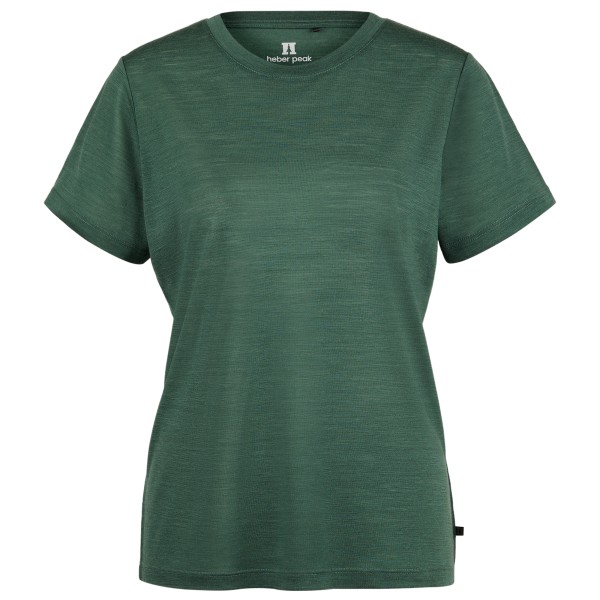Heber Peak - Women's MerinoMix150 PineconeHe. T-Shirt - Merinoshirt Gr 34 grün/oliv von Heber Peak