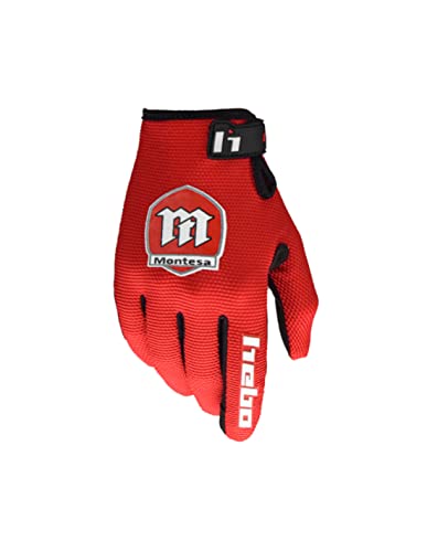 HEBO - Motorradhandschuhe Trial Montesa Classic - Trial-Handschuhe, Rot, Größe L von Hebo