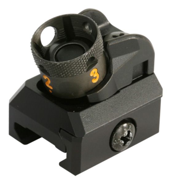 Heckler & Koch HK416 / MR223 Trommelvisier Picatinny für 14.5“ / 16.5“ Lauf mit 28,4mm Visierlinie von Heckler & Koch