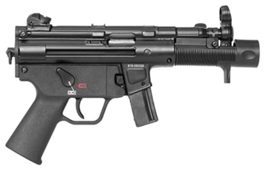 Heckler & Koch SP5K Kal. 9mm Schulterstütze: Keine, Ausführung: mit Picatinny-Adapter von Heckler & Koch