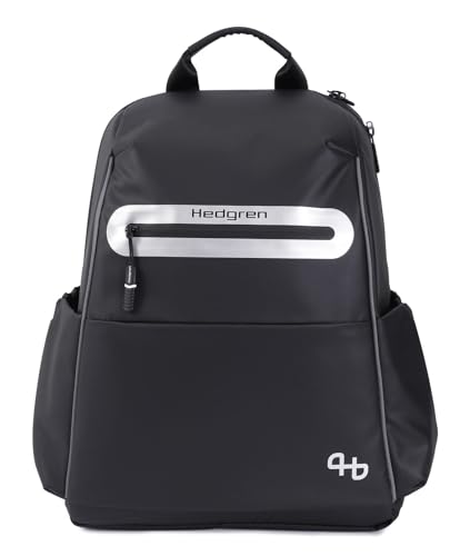 Hedgren 1 COMP BACKPACK BLACK Einheitsgröße Unisex Erwachsene, schwarz, Talla única, Casual von Hedgren