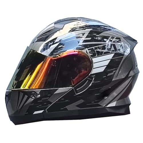 Motorrad Integral Klapphelm Mit Doppelvisier Modularer Integralhelm Motorradhelm DOTECE Zugelassen Modulare Vollvisierhelm Männer Frauen Flip Rollerhelm Modularer Sturzhelm I,L:59-60CM Motorrad Integral Klapphelm Mit Doppelvisier Modularer Integralhelm Motorradhelm DOTECE Zugelassen Modulare Vollvisierhelm Männer Frauen Flip Rollerhelm Modularer Sturzhelm I,L:59-60CM von Hejunlian