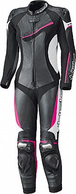 Held Ayana II, Lederkombi 1tlg. Damen - Schwarz/Weiß/Pink - 36 von Held