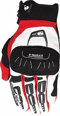 Held Backflip, Handschuhe - Weiß/Rot - 7 von Held