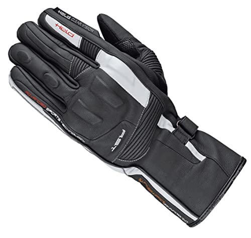 Held Secret Pro Motorradtourenhandschuh, Farbe schwarz-Weiss, Größe 10 von Held