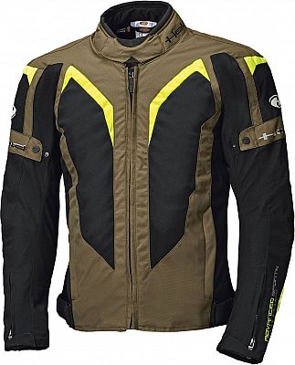 Held Zelda, Textiljacke - Oliv/Schwarz/Neon-Gelb - XL von Held