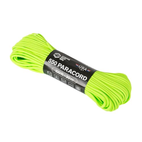 Helikon-Tex ARM Atwood Rope MFG Paracord 550 Fallschirmschnur, 30m, Green, bis 250 kg belastbar von Helikon-Tex