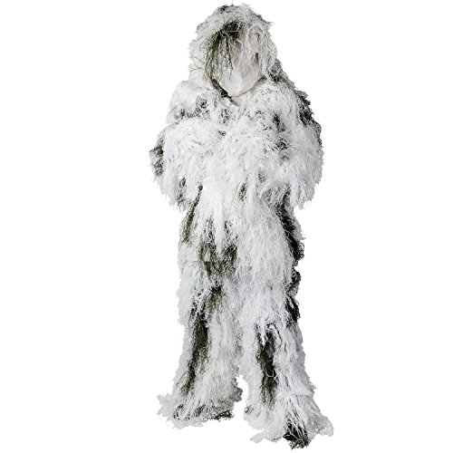 Helikon-Tex Ghillie Suit Tarnanzug - Polyester - Snow Camo von Helikon-Tex