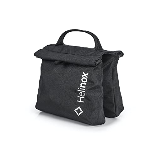 Helinox Satteltaschen | Stuhl-Gewichtssystem Stühle zur Verwendung bei Camping, Rucksack- und Wandertouren, zum Angeln, für Motorradtouren und Outdoor-Abenteuer (Black) von Helinox