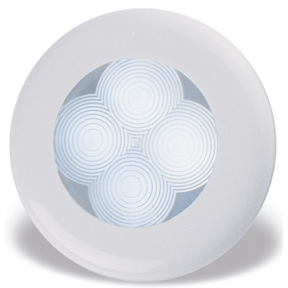 Hella Marine Slim Line Courtesy Round White Led Lamp Weiß 3´´ von Hella Marine