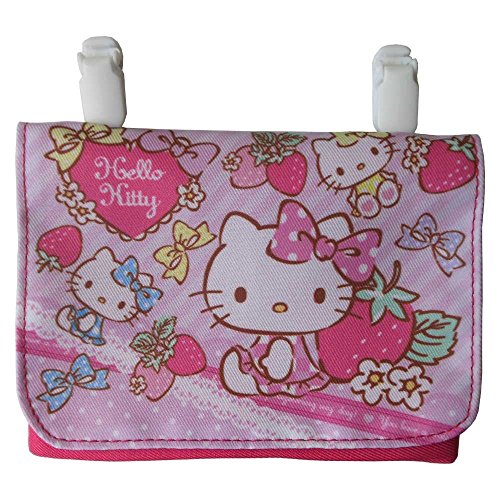 Hello Kitty 072327 Takanami Create Hello Kitty Pocket Pouch (kleiner Aufbewahrungs-/Taschentuchhalter), rosa, rose, ワンサイズ, Lässig von Hello Kitty