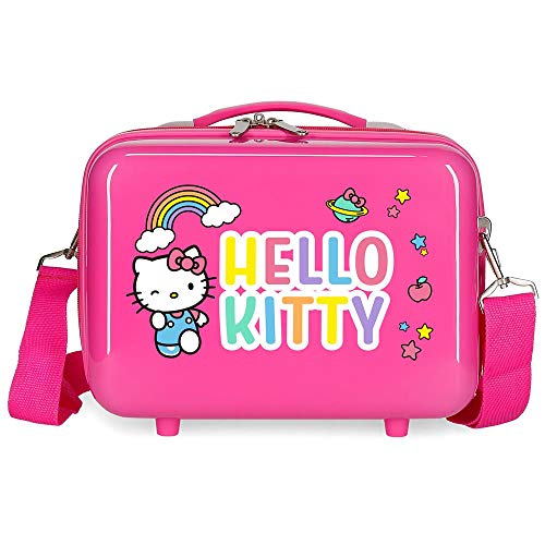 Hello Kitty You are Cute Anpassungsfähiger Schönheitsfall Rosa 29x21x15 cms ABS von Hello Kitty