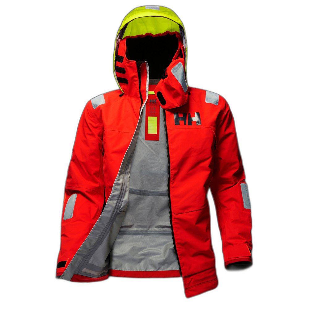 Helly Hansen Aegir Race Jacket Rot,Grau S Mann von Helly Hansen