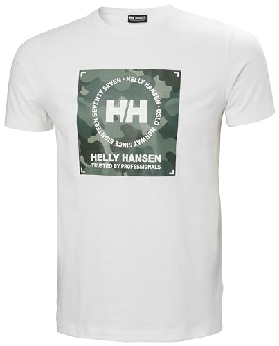 Helly Hansen Core Graphic Herren-T-Shirt, Weiß, Größe M von Helly Hansen