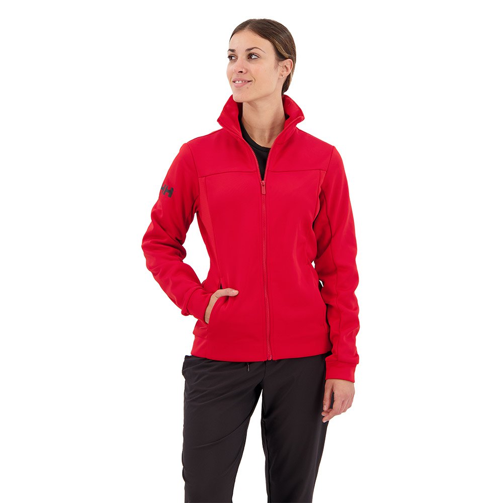 Helly Hansen Crew Full Zip Fleece Rot S Frau von Helly Hansen